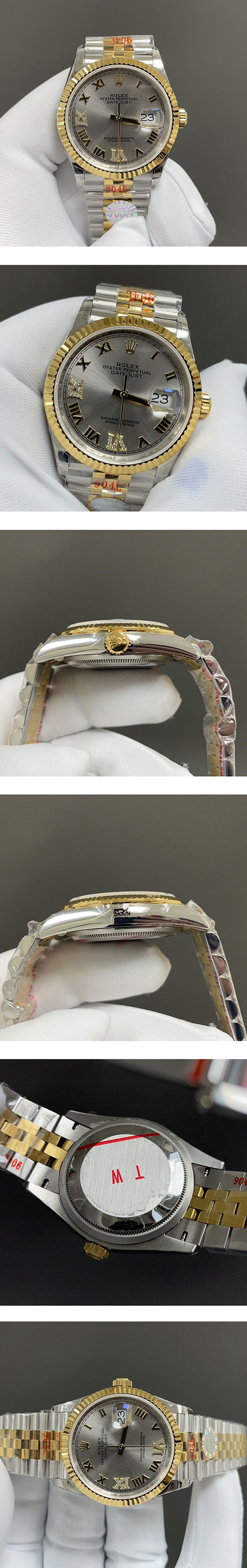 【大金の場合代引き推薦】デイトジャストM126233-0031、36mmNランクスーパーコピー時計